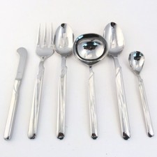 OPIUM by Splendide/David Shaw 6 Piece Serving Set NEW NEVER USED Korea 18/8