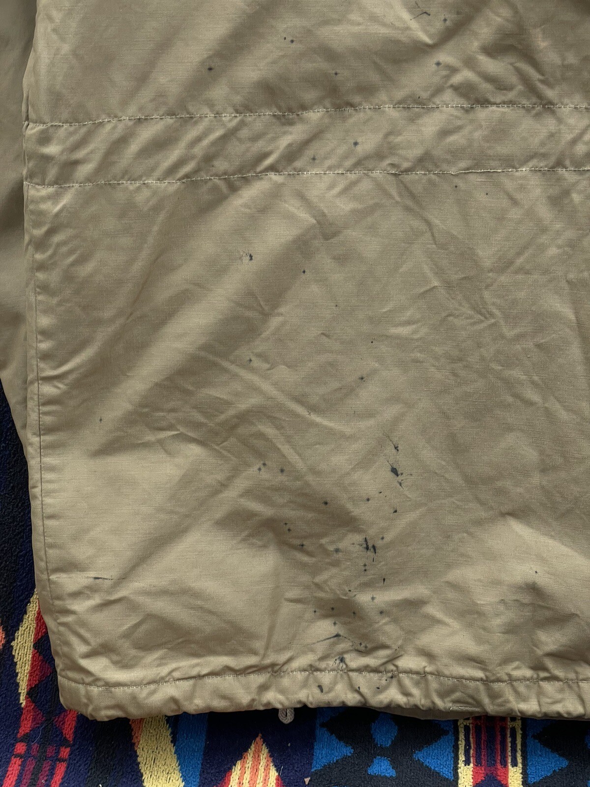 Vintage Powderhorn Mountaineering Jackson Hole Wyoming Hooded Jacket