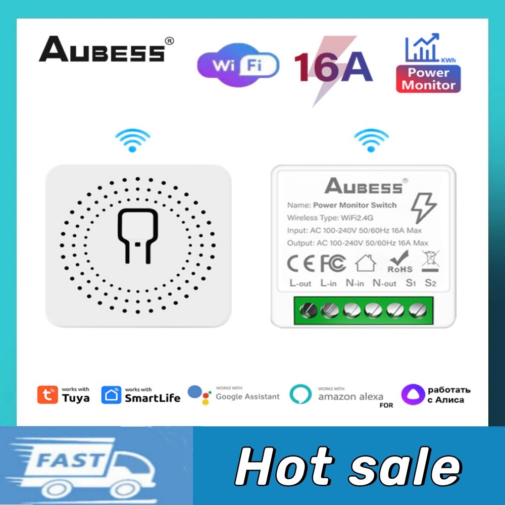 Wifi Mini Smart Monitor Switch module 2-way Control Relay Timer Remote Control