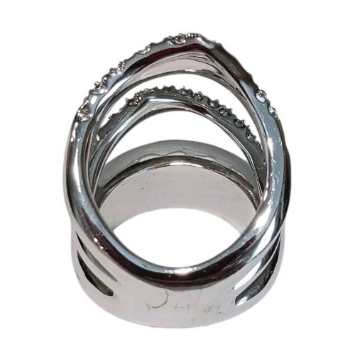 ALEXIS BITTAR Orbiting Lucite Pave Crystal Encrusted Ring - Picture 7 of 10