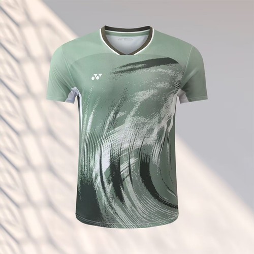 Yonex Nuevo Deportes al Aire Libre Prendas para el torso Tenis de Mesa Para hombres Camisetas de Bádminton - Imagen 9 de 13