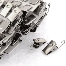 20 Pcs Nonslip Metal Multipurpose Curtain/Drapery Hanging Clips - US SELLER!