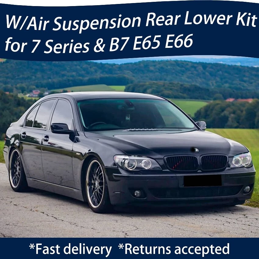 💥Kit de descenso de suspensión neumática trasera enlaces para BMW Serie 7 y Alpina B7 E65 E66 Foto 4 de 4