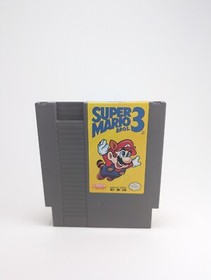 Super Mario Bros. 3 (Nintendo NES, 1990) With Manuel Cleaned Tested