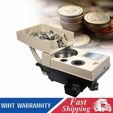 2000PCS Automatic Coin Counter Coin Sorter Coin Counting Digital Machine 220V