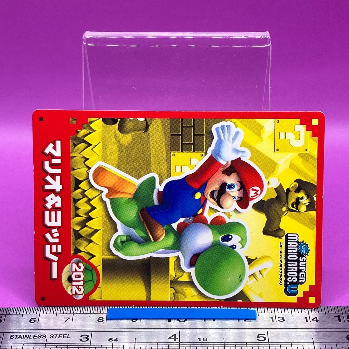 Mario & Yoshi Super Mario Bros Trading Card Nintendo Top TCG