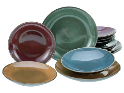 CreaTable - Marrakesch - Tellerset 12-tlg (Bunt)