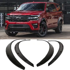 4× 3.5" Car Fender Flares Extension Wide Kits Wheel Arches For Ford Expedition
