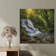 Waterfall, Nature's Art Limited Edition High Quality Home Decor Australian Made