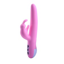 Rampant Rabbit Vibrator Multispeed 360 Degree Rotating Vibrating Dildo Sex Toy