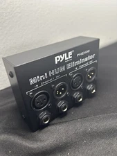 Pyle Pro PHE400 Hum Noise Eliminator 2 Channel Box
