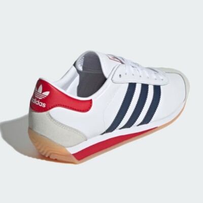 Adidas Country II Leather 'White/Better Scarlet' - IG4546