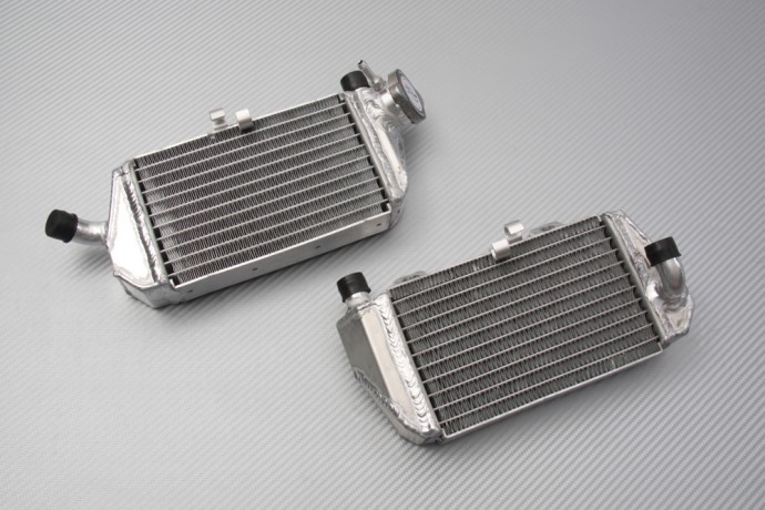 Radiateur eau KTM SX85 2025-2026 renforcé anti-surchauffe en alu