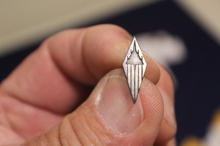 Original 1950's USAF Convair B 58 Hustler Sterling pilot qualification pin