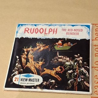 Rudolph Red Nosed Reindeer 3 Reels Booklet View Master B 870 E