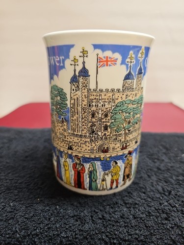 Vintage The Tower Of London Bone China Coffee/Tea Cup Pre-owned - Picture 2 of 10