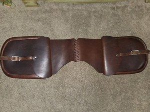 Vintage George Lawrence Company Leather Saddle Bags