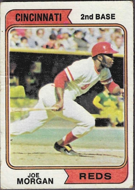 1974 Topps #85 Joe Morgan - HOF'er - 