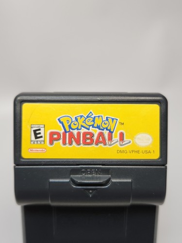 Pokémon Pinball -Nintendo Game Boy Color 1999 Tested Works Authentic With Cover - Picture 4 of 14