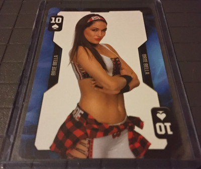 2019 Aquarius WWE Divas Evolution Playing Cards - Brie Bella #10S