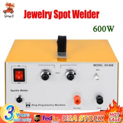 600W Jewelry Spot Welder Laser Welding Machine for Gold Silver Metal 1-80A
