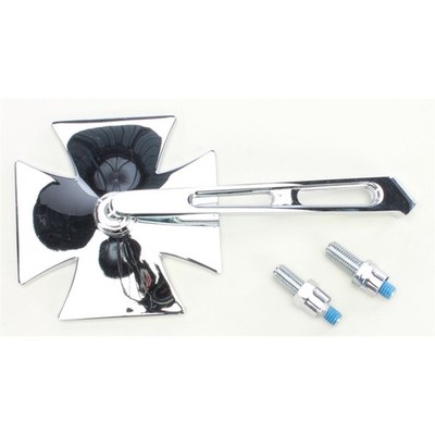 Emgo Maltese Cross Mirror Split All Right 20-34863A