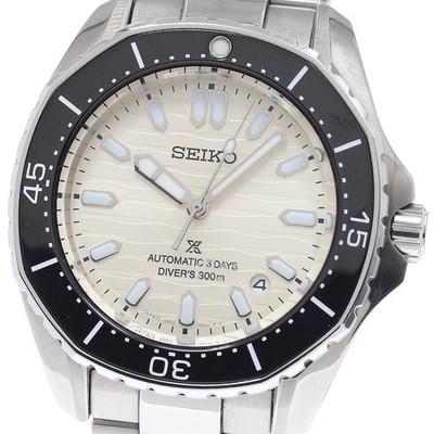 SEIKO Prospex Diver Scuba SBDC201/6R55-00J0 beige Dial Automatic Men's_948600