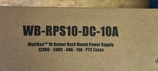 WATTBOX WB-RPS10-DC-10A Rack Mount Power Supply