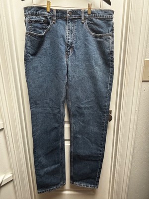 Levi's 505 Men's Regular Fit Jean, 36Wx34L - Medium Stonewash