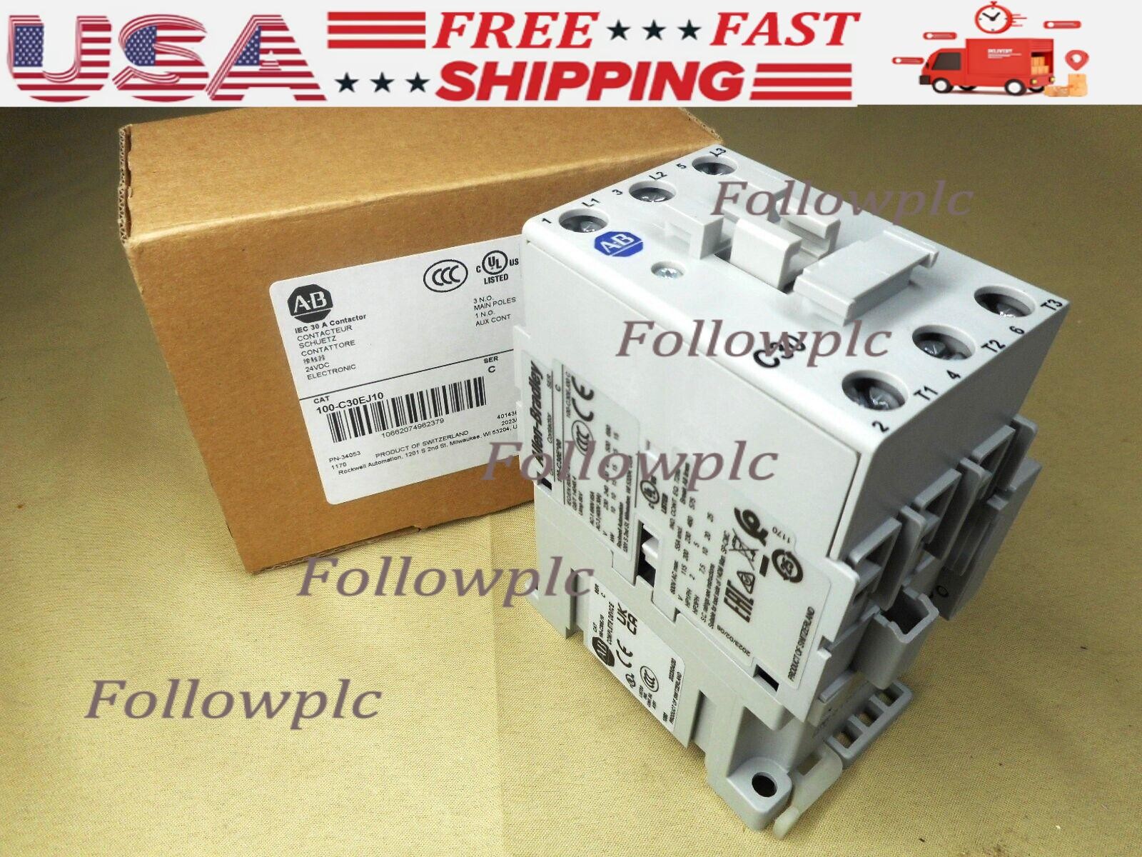 Allen Bradley 100-C30EJ10 contactor NEW IN BOX