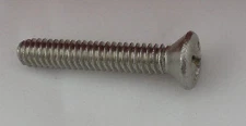 100 Stainless Steel Phillips Oval Head Machine Screw 8-32 x 1.75"