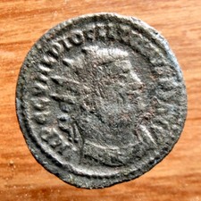 Rom Kaiserreich - Antonian des Diocletian - Concordia Militum - Kyzicus 284 AD.