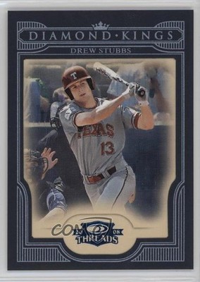 2008 Donruss Threads Diamond Kings Blue Framed 27/50 Drew Stubbs #DK-9 n1u