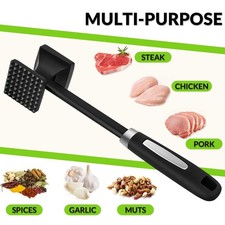 10.24'' Double-Sided Aluminum Alloy Meat Tenderizer Steak Hammer kitchen tool