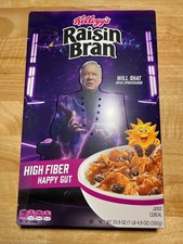 2026 Kelloggs Raisin Bran Will Shat Promo Box...