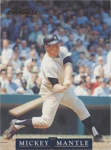 2000 Fleer Tradition Update Mantle Pieces Mickey Mantle Game-Worn