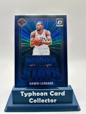 2024-25 Panini Donruss Optic - Winner Stays Kawhi Leonard #8 Purple Prizm