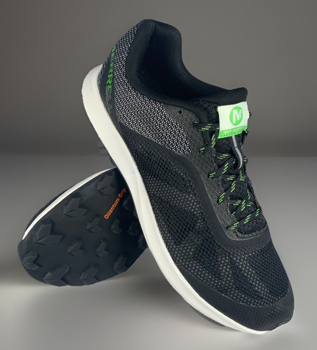 Merrell Mens MTL Skyfire Trail Running Sneakers Black Quantum Grip Shoes, 8 NEW!