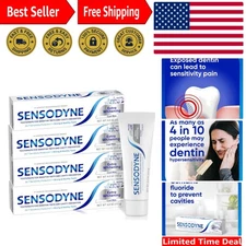 Extra Whitening Sensitive Teeth and Cavity Prevention Whitening Toothpaste, A...