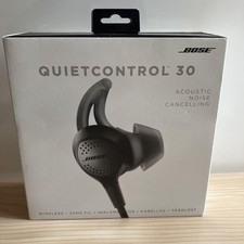 Junk BOSE QuietControl 30 Wireless Headphones Black Noise Canceling Earphone