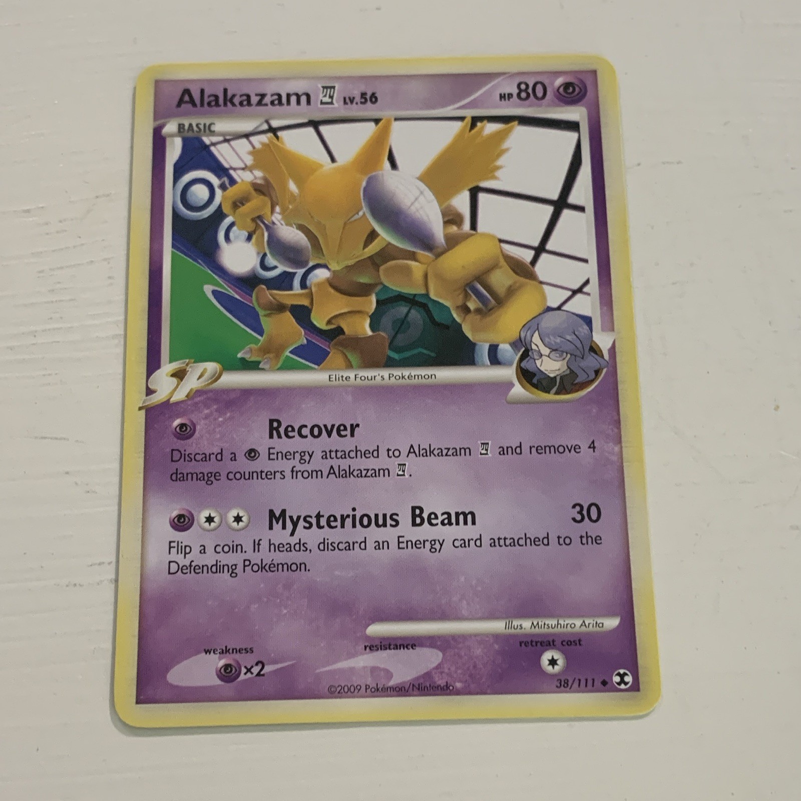 Alakazam E4 38/111 Rising Rivals Uncommon Regular English