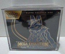 Pokemon TCG Mega Evolutions Lucario Elite Trainer Box - Sealed + Case