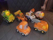 Vtech Go Go Smart Wheels Interactive Vehicles Cars Lot 6 Toys Monster Tow Truck