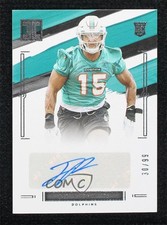 2021 Panini Impeccable Rookie Auto 30/99 Jaelan Phillips #147 Auto 0d44