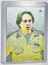 Donny Limited Platinum Plated Artist Signed “The Big Lebowski” Trading Card 1/1