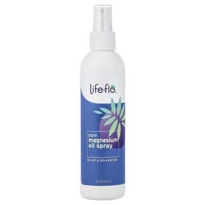 6/27 LIFE-FLO Magnesium Oil for Feet and Body - Topical Magnesium Spray Soothes