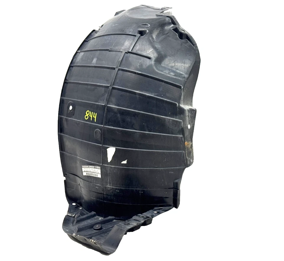 Nissan 370Z 2015-2020 guardabarros delantero derecho forro protector contra salpicaduras OEM Foto 3 de 4