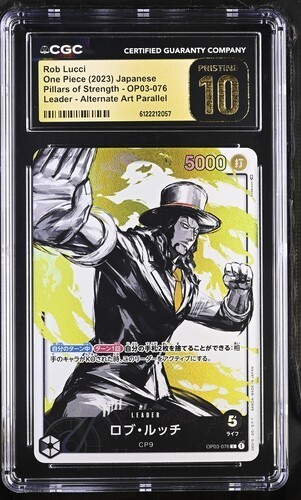 Rob Lucci (Alternate Art) graded CGC 10 for sale on eBay