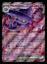 Mismagius ex 036/094 Double Rare Phantasmal Flames Pokemon Holo Near Mint