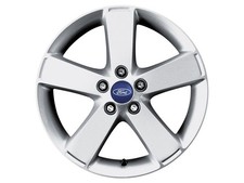 Genuine Ford Galaxy S-Max 17" Alloy Wheel 7J 5-Spoke Silver 2006-2010 1475191